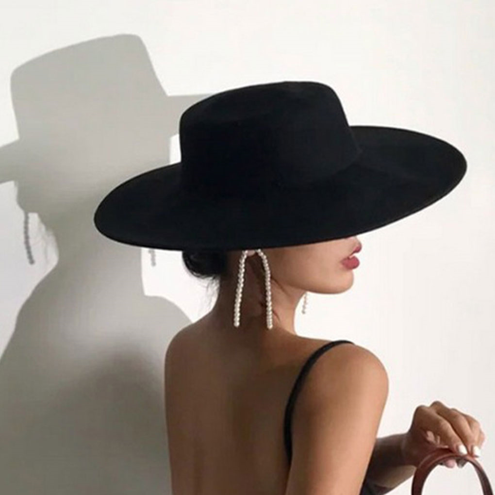 French Ladies Fedoras Top Bow  - đánh giá và giá Fedora Hat Wool