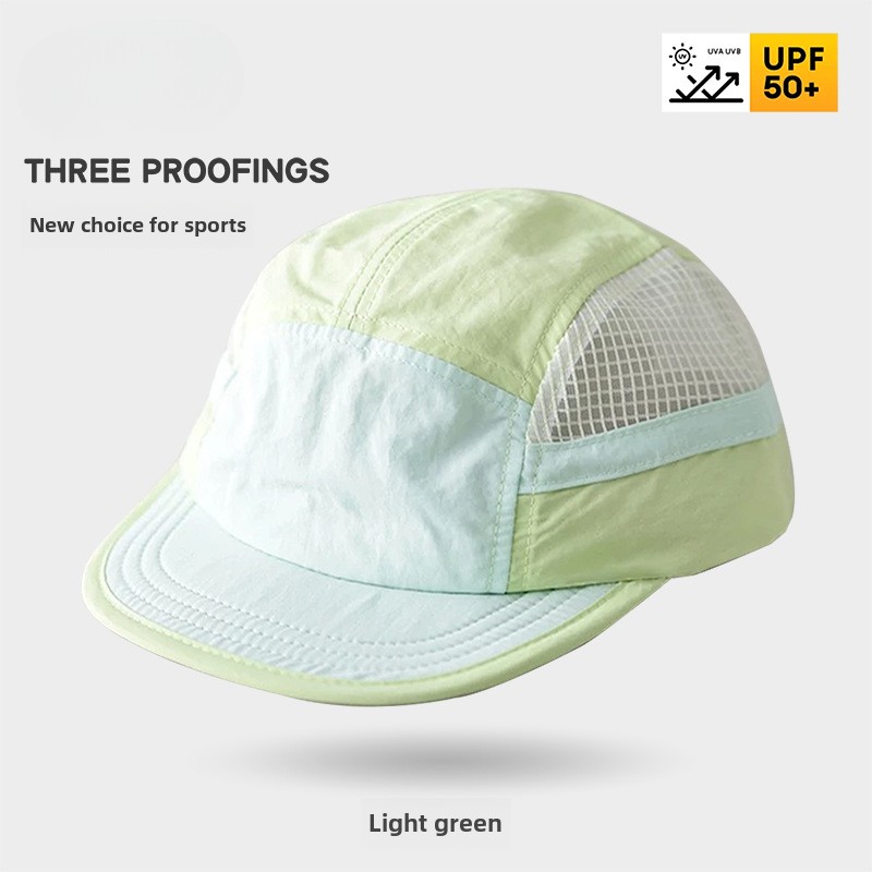 Color-Blocked Quick-drying Bas - đánh giá và giá Running Cap Lightweight