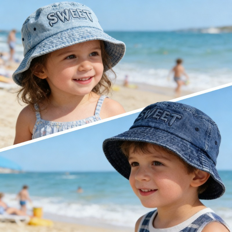 Japanese Retro Kids Bucket Hat - đánh giá và giá Bucket Hat Cotton
