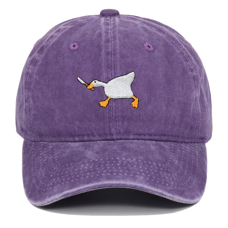 Cartoon Embroidered Funny Dark - đánh giá và giá Dad Hat Cotton