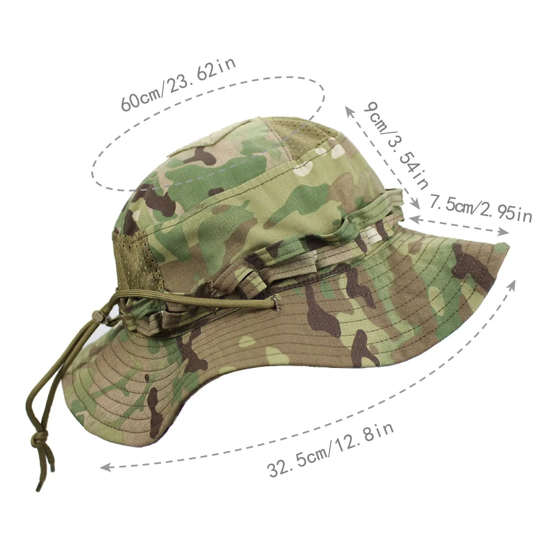 New Tactical Camouflage Boonie - đánh giá và giá Boonie Hat Tactical