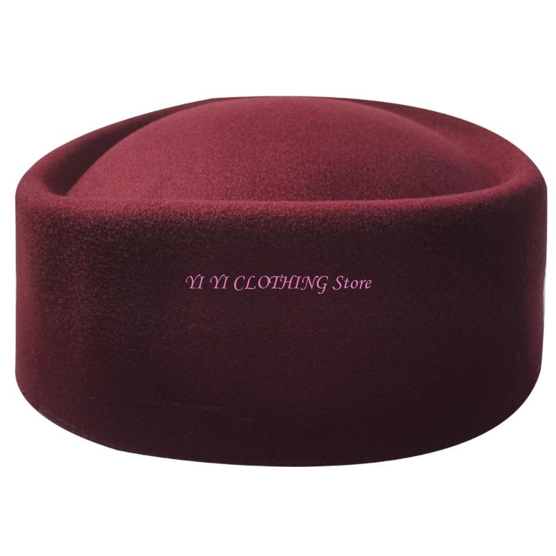N5KF Pillbox Hat Hat Mill Mill - đánh giá và giá Fedora Hat Wool