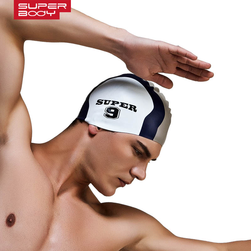 Summer water man swimming caps - đánh giá và giá Swim Hat Silicone