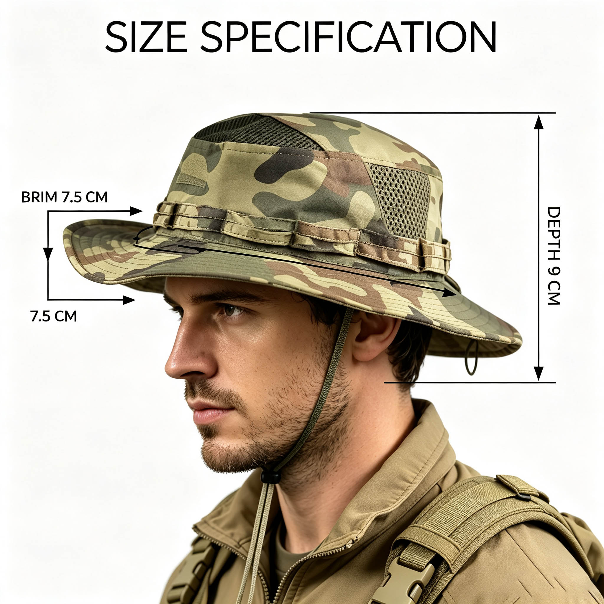 Tactical Boonie Hat for Men Su - đánh giá và giá Boonie Hat Tactical