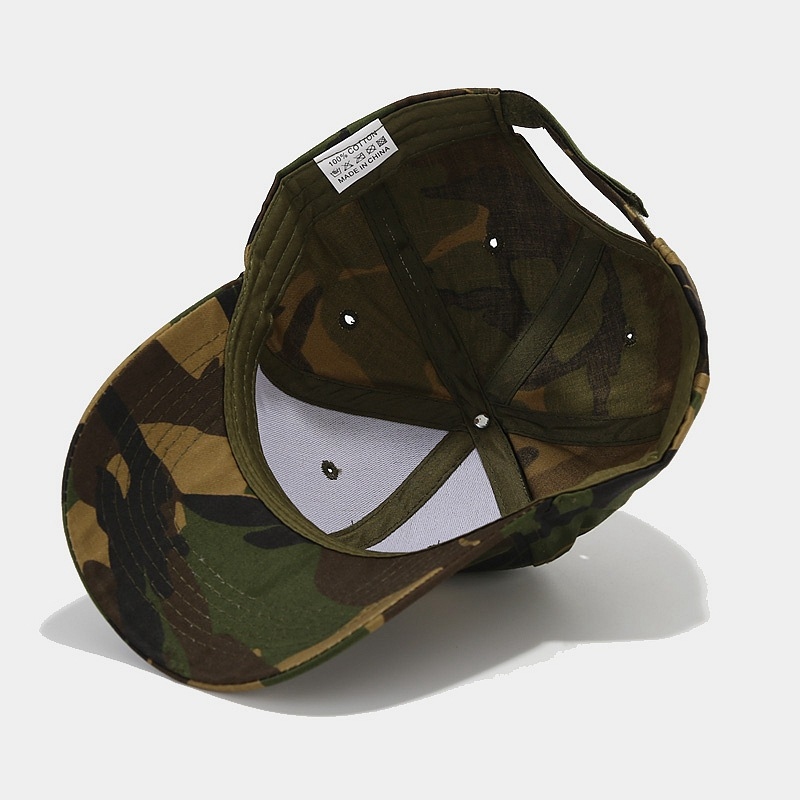 Woodland Camouflage Baseball C - đánh giá và giá Dad Hat Cotton