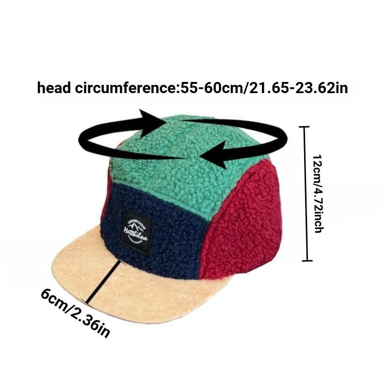 5 Panel Retro Fleece Cap for M - đánh giá và giá Corduroy Cap 5 Panel