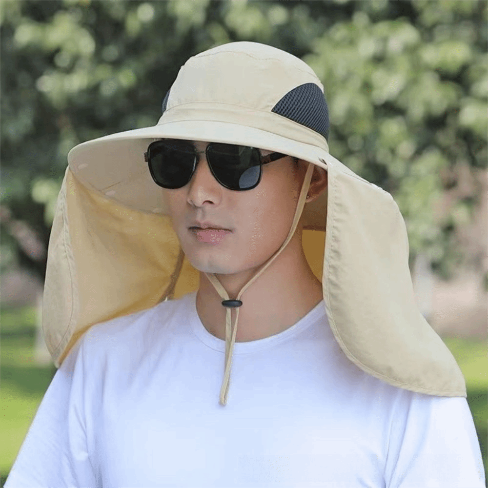 Removable Cloth Men Sun Hat Bi - đánh giá và giá Bucket Hat Cotton
