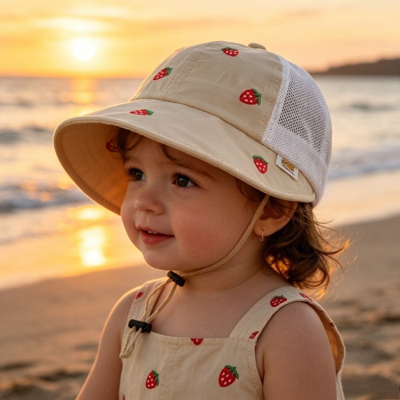 Baby Kids Summer Sun Hat 48-50 - đánh giá và giá Bucket Hat Cotton