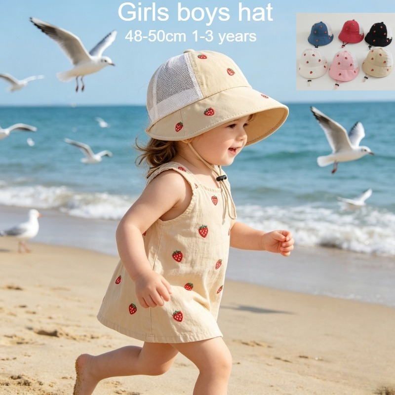 Baby Kids Summer Sun Hat 48-50 - đánh giá và giá Bucket Hat Cotton