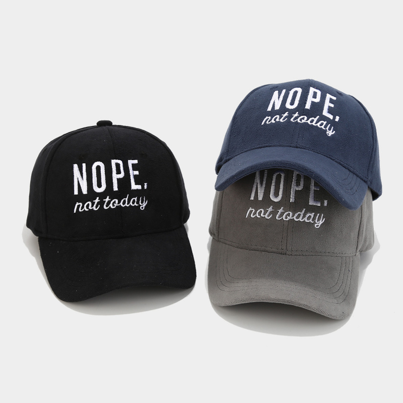 Nope Not Today Embroidered Sof - đánh giá và giá Dad Hat Cotton