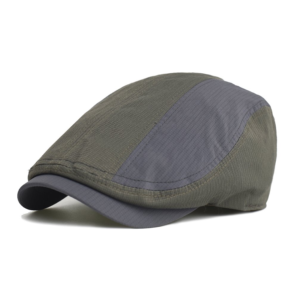 Spring Summer Breathable Thin  - đánh giá và giá Newsboy Cap Ivy