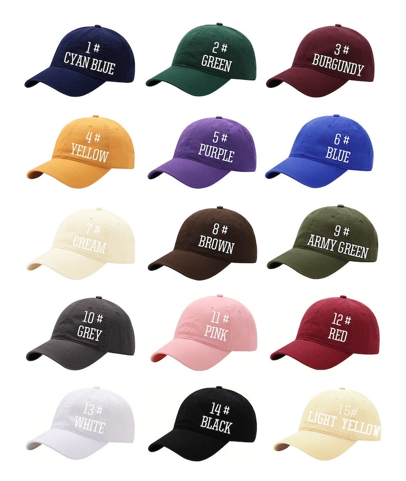 Personalized Embroidered Hat C - đánh giá và giá Dad Hat Cotton