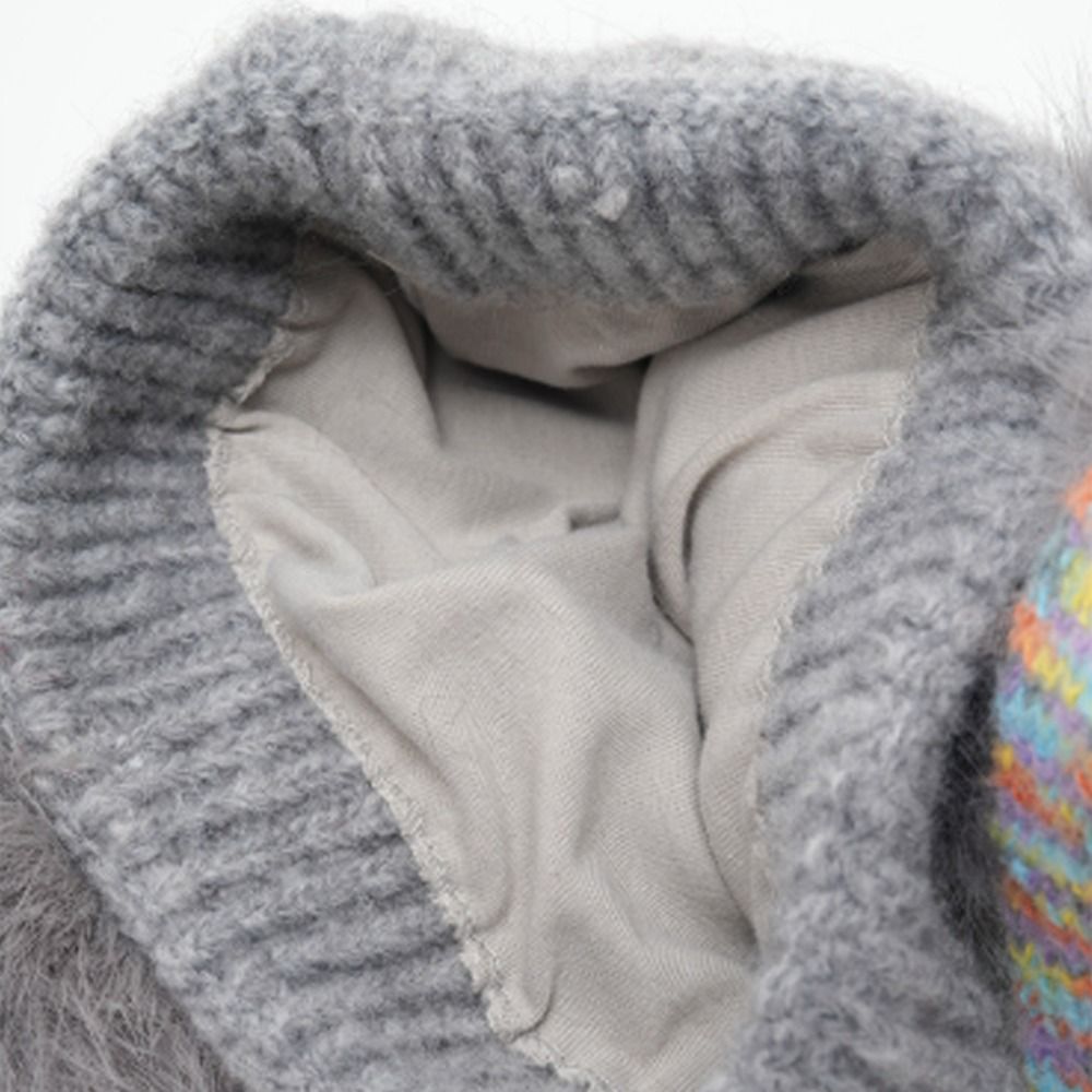 Retro Knit Ear Flap Beanie Cuf - đánh giá và giá Beanie Cuffed Knit