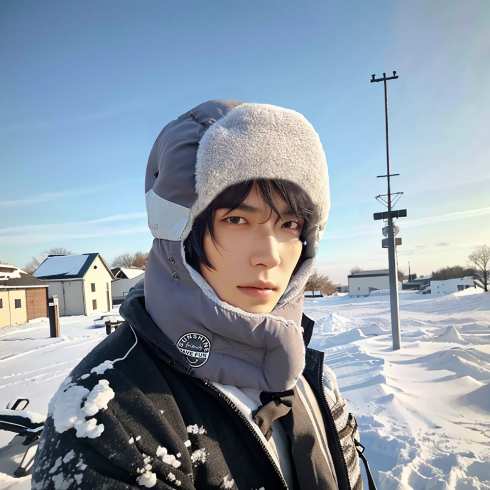 Mens Winter Ski Hat Thickened  - đánh giá và giá Winter Trapper Hat