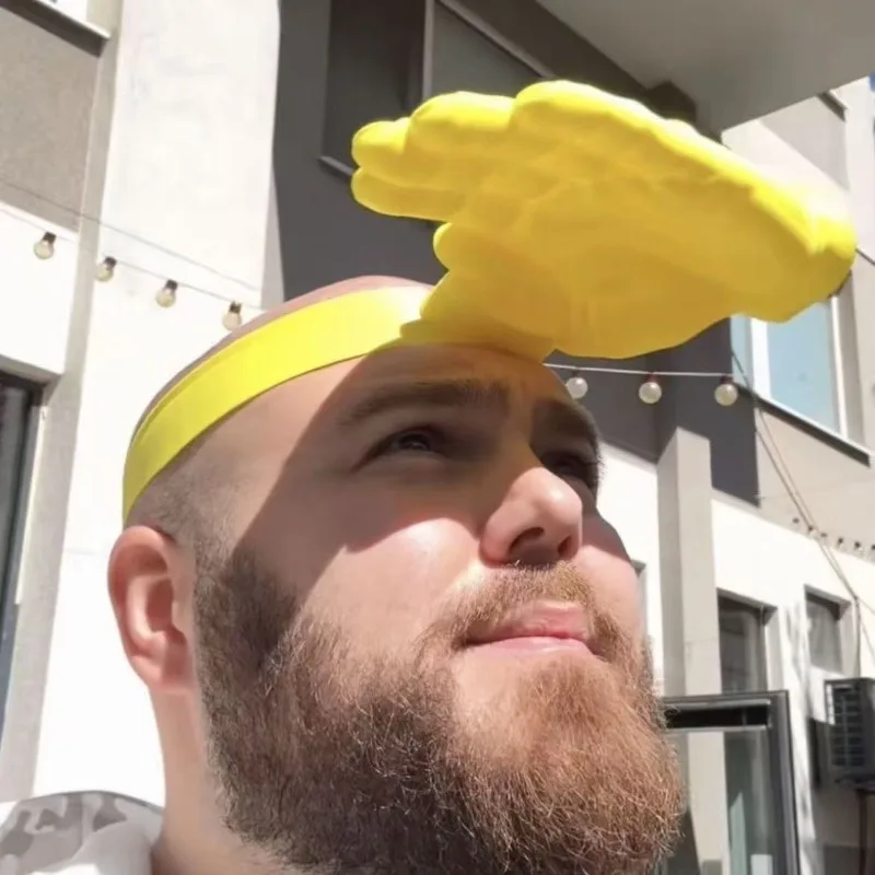 1/3Pcs Novelty 3D Palm Hand Sh - đánh giá và giá Visor Sun Hat