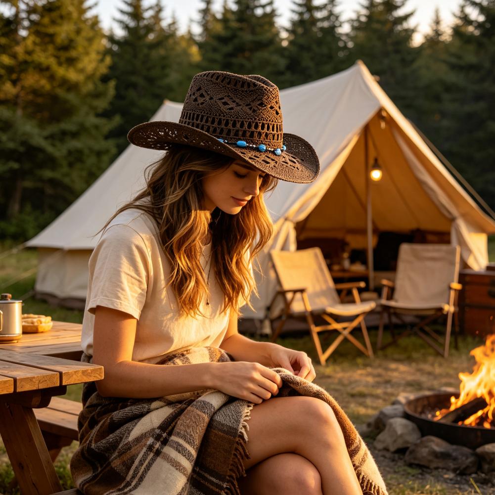 Wide Brim Cowboy Hat Comfortab - đánh giá và giá Cowboy Hat Straw