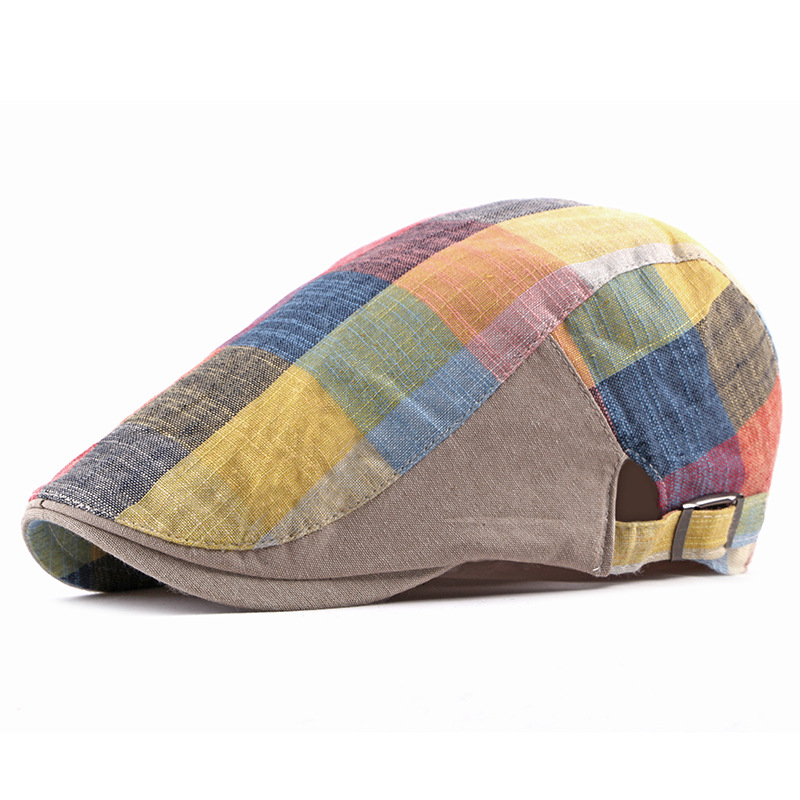 Unisex Cotton Plaid Newsboy Be - đánh giá và giá Newsboy Cap Ivy