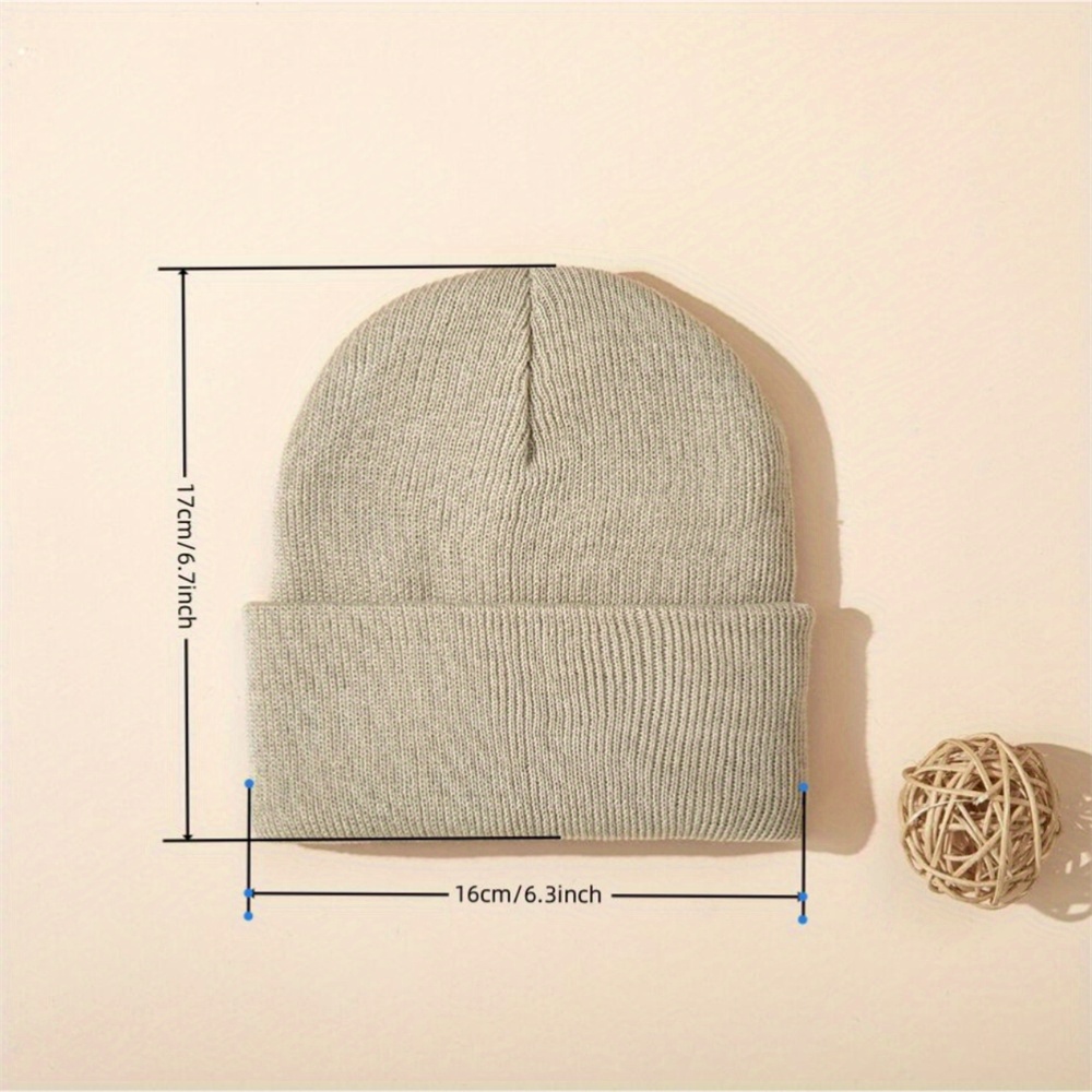 4pcs Baby Hat Knit Cuffed Bean - đánh giá và giá Beanie Cuffed Knit