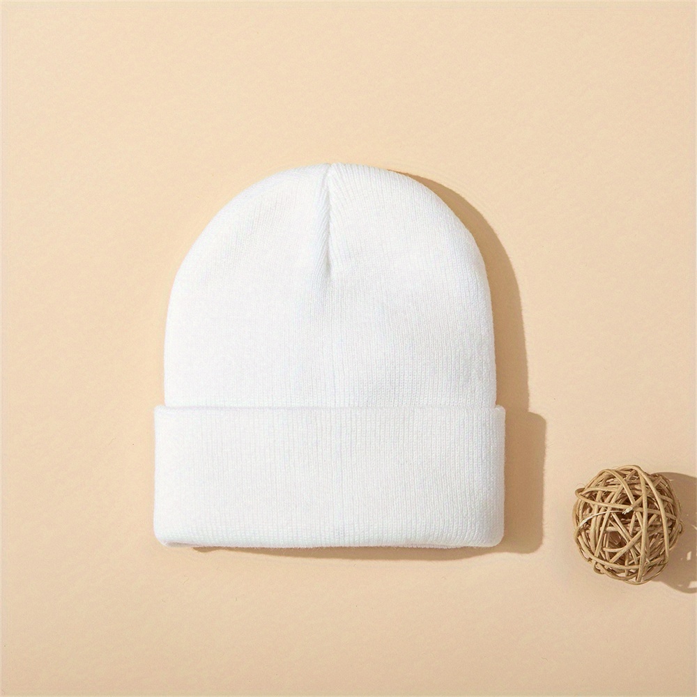 4pcs Baby Hat Knit Cuffed Bean - đánh giá và giá Beanie Cuffed Knit