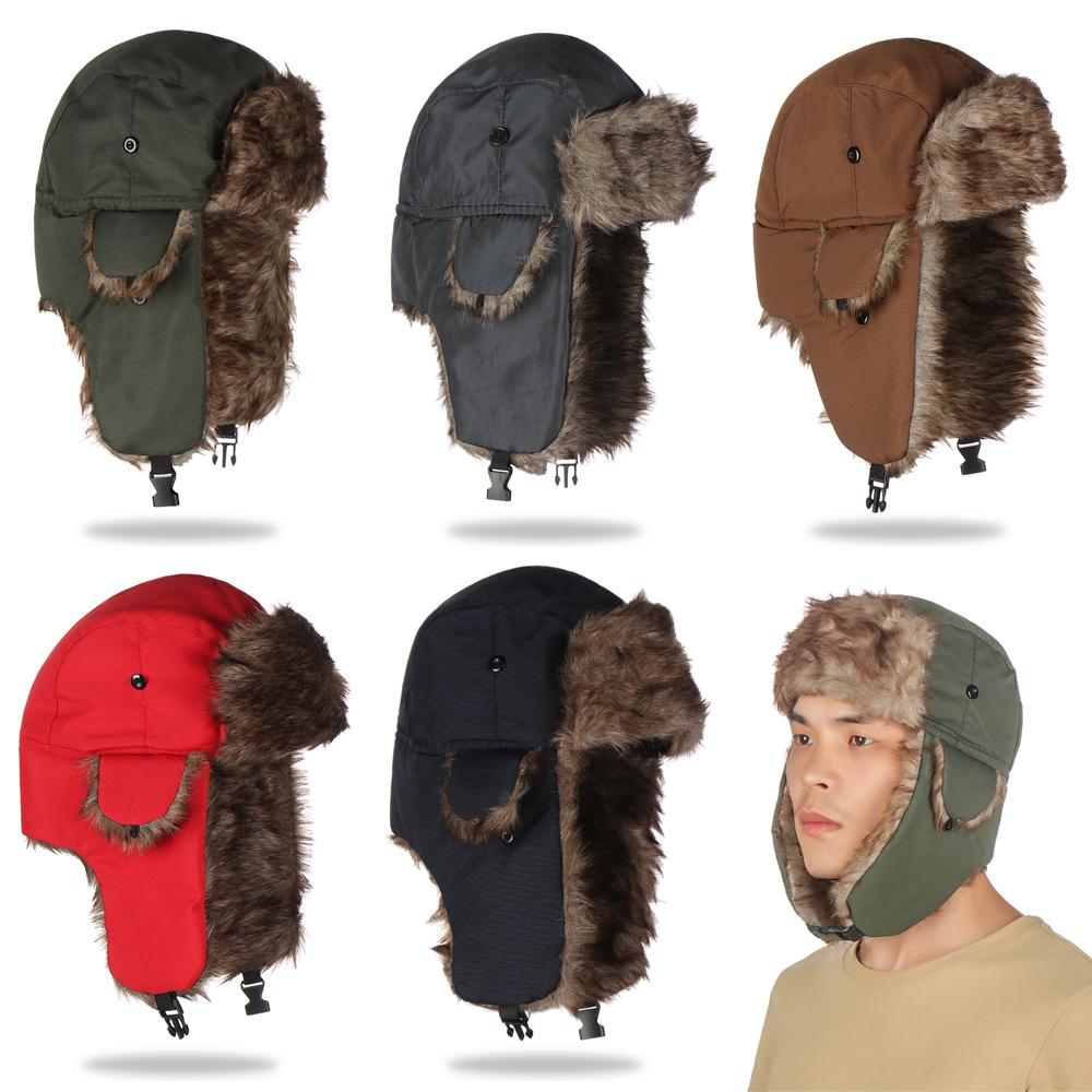 Men Women Fur Trapper Ski Hat  - đánh giá và giá Winter Trapper Hat
