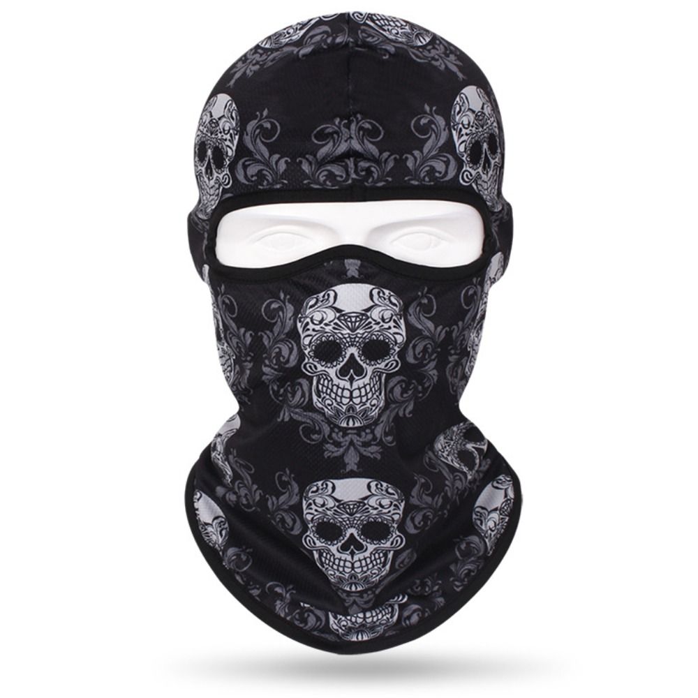 Helmet Liner Skull Print Wind  - đánh giá và giá Skull Cap Helmet Liner